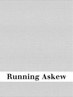 Running Askew