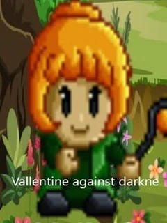 Valletine against Darkne