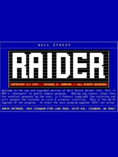 Wall Street Raider
