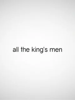 All the King's Men