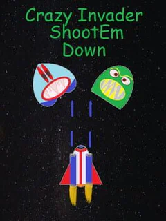 Crazy Invader ShootEm Down