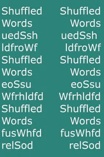 Shuffled Words