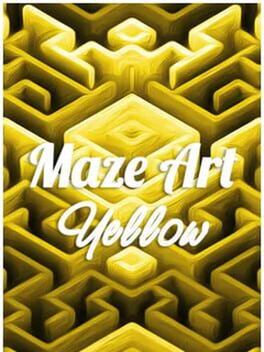 Maze Art: Yellow