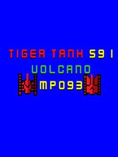 Tiger Tank 59 I: Volcano MP093