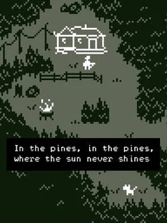 In the pines, in the pines, where the sun never shines