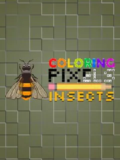 Coloring Pixels: Insects Pack