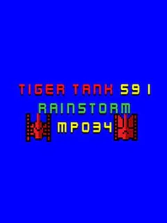 Tiger Tank 59 I: Rainstorm MP034