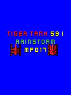 Tiger Tank 59 I: Rainstorm MP017