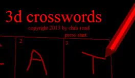 3D Crosswords