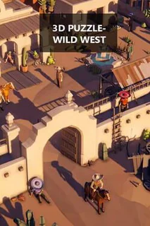 3D Puzzle: Wild West