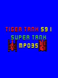 Tiger Tank 59 I: Super Tank MP035