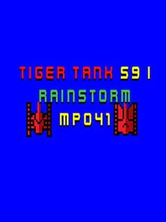 Tiger Tank 59 I: Rainstorm MP041