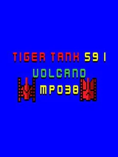 Tiger Tank 59 I: Volcano MP038
