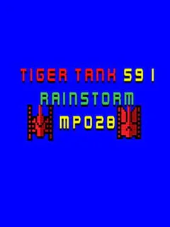 Tiger Tank 59 I: Rainstorm MP028