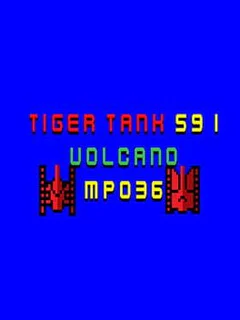 Tiger Tank 59 I: Volcano MP036