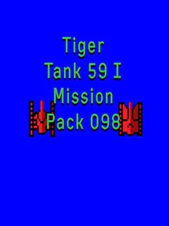 Tiger Tank 59 I: Mission Pack 098