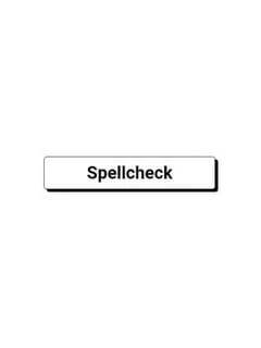 Spellcheck