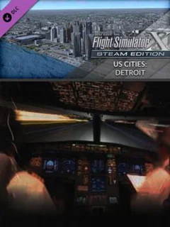 Microsoft Flight Simulator X: Steam Edition - US Cities: Detroit