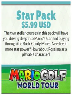 Mario Golf: World Tour - Star Pack