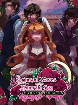 Crimson Waves on the Emerald Sea: Amaranthine Moon