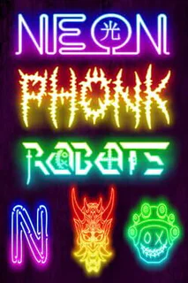 Neon Phonk Robots