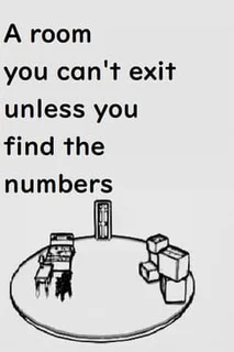 A Room You Can't Exit Unless You Find the Numbers