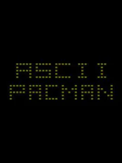 ASCII Pacman