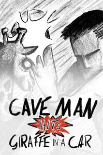 Caveman hits Giraffe in a Car