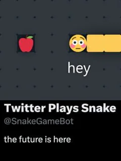 Twitter Plays Snake