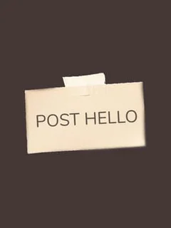 Post Hello