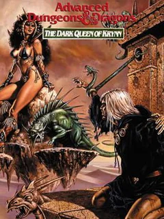 The Dark Queen of Krynn cover