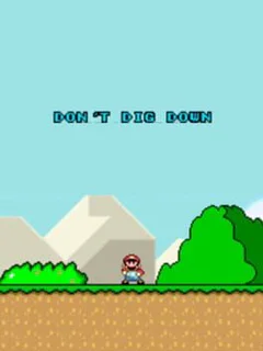 Don't Dig Down