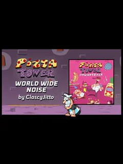 Rift of the NecroDancer: Pizza Tower - "World Wide Noise"