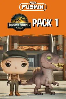 Funko Fusion: Jurassic World Rebirth Pack 1 - Zora Bennett and Spinosaurus