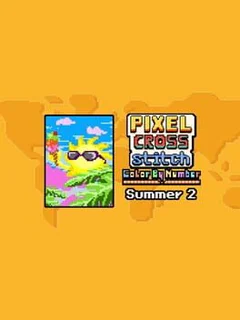 Pixel Cross Stitch: Color by Number - Summer Pack 2