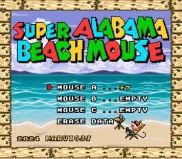 Super Alabama Beach Mouse
