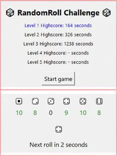 RandomRoll Challenge