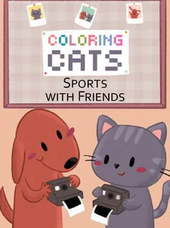 Coloring Cats: Sports With Friends