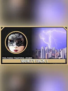 Pixel Puzzles Traditional Jigsaws: Pack - Variety Pack 1
