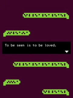 To Be Seen is To Be Loved