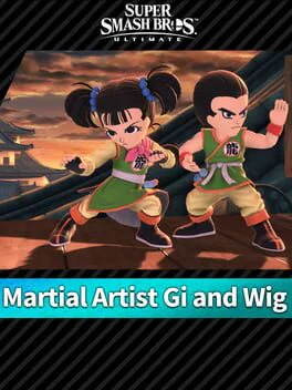 Super Smash Bros Ultimate: Martial Artist Gi and Wig