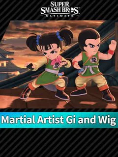 Super Smash Bros Ultimate: Martial Artist Gi and Wig