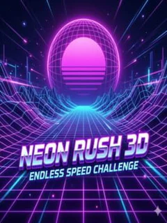 Neon Rush 3D Endless Speed Challenge