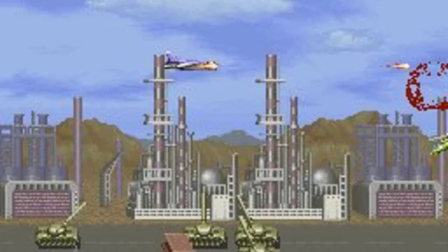 U.N. Squadron - Screenshot 1