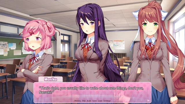 Doki Doki Literature Club! - Screenshot 4