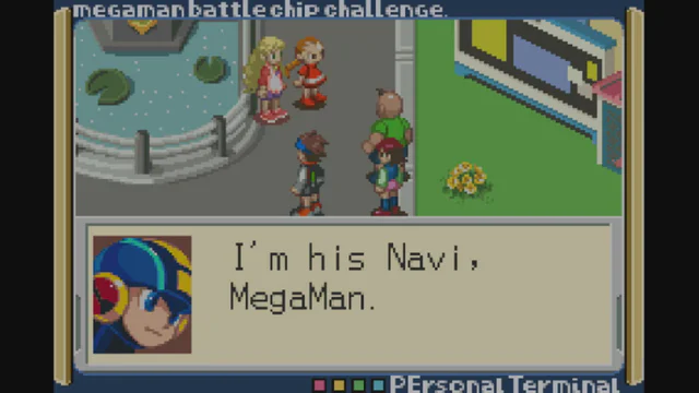 Mega Man Battle Chip Challenge - Screenshot 1