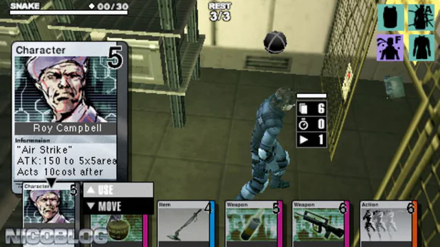 Metal Gear Acid - Screenshot 3