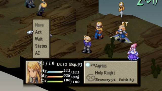 Final Fantasy Tactics: The War of the Lions - Screenshot 1