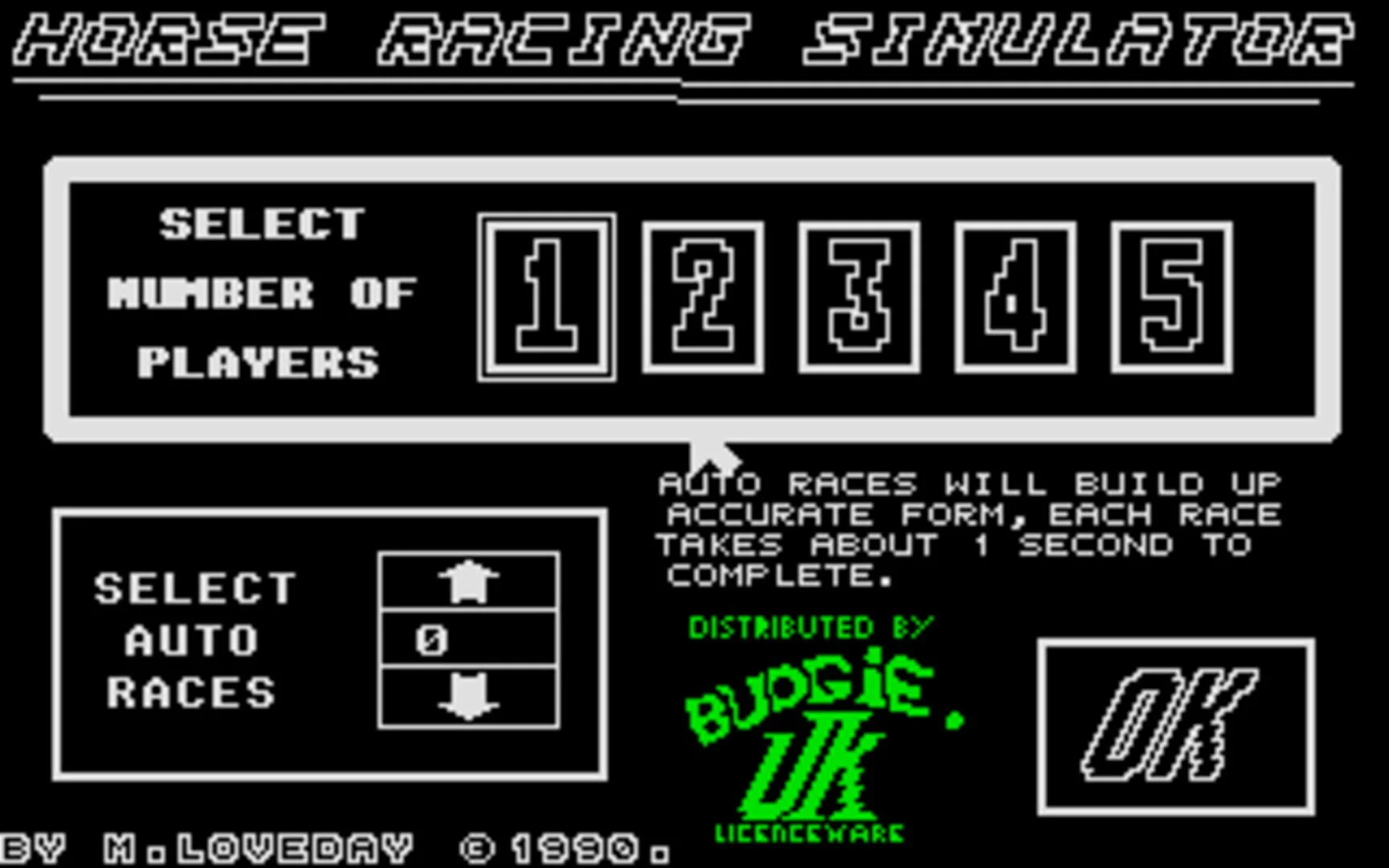 Horse Racing Simulator Game Details & Rankings | Game Ranks