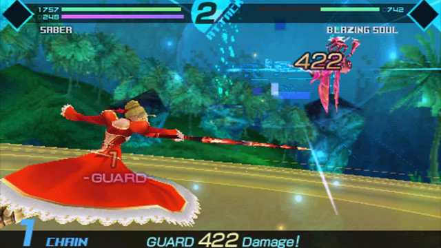 Fate/Extra - Screenshot 2
